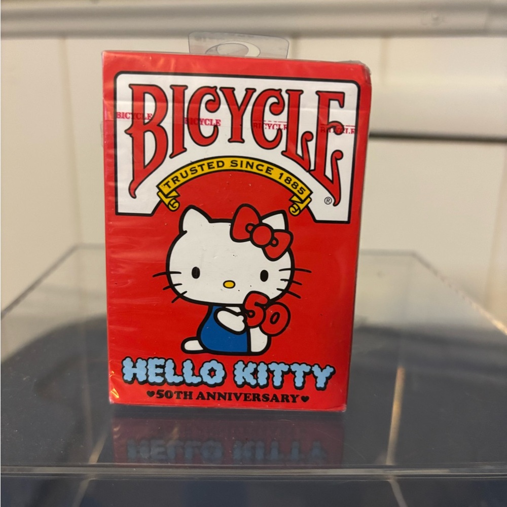 Hello Kitty 50th Anniversary Bicycle Cards